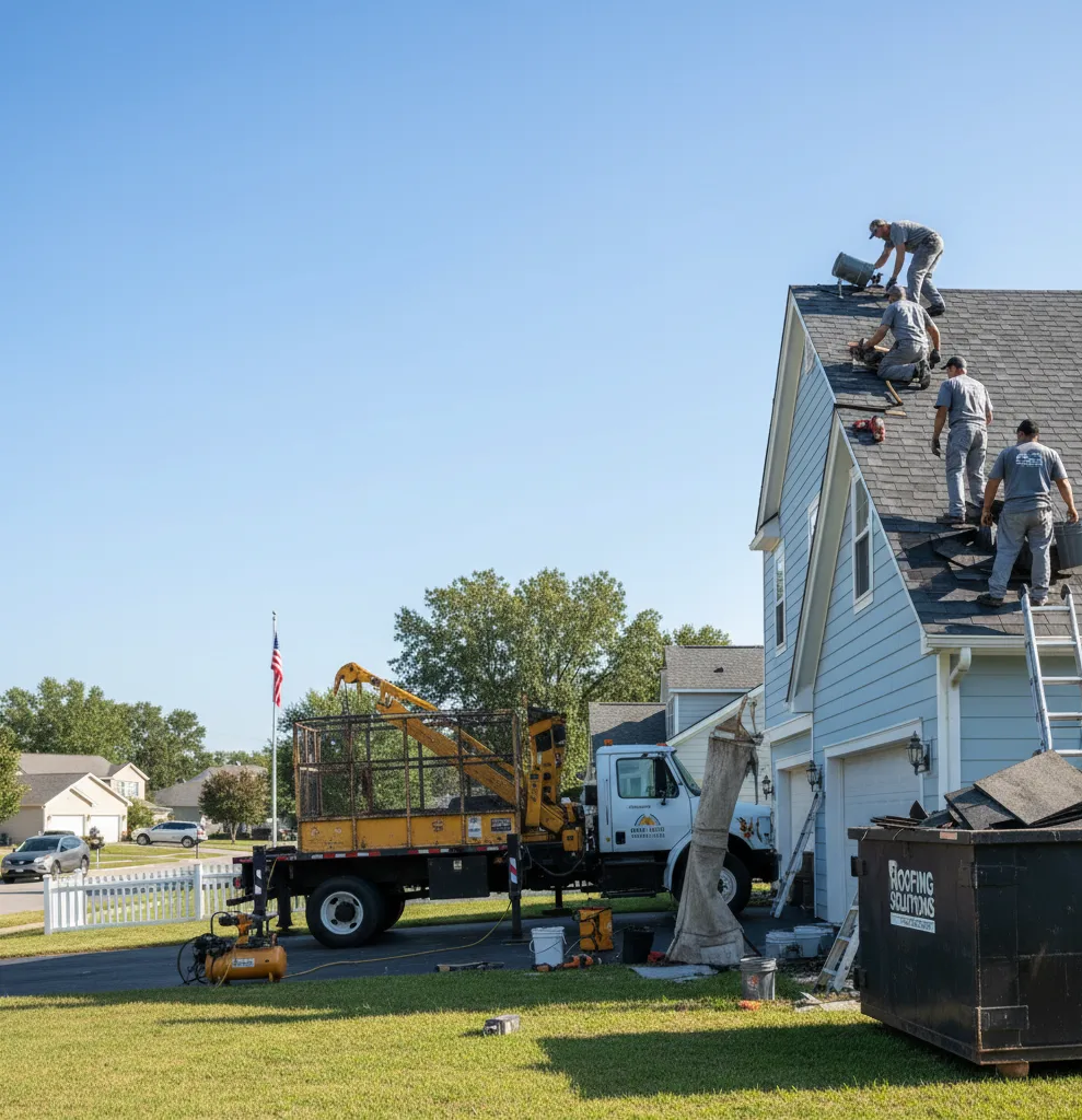 Flat Roof Repair in Woodsfield, OH